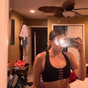 PINK small sports bra